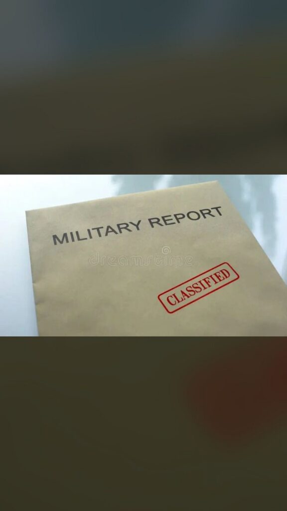 Investigación de informes OVNI por parte del gobierno de los Estados Unidos | [Archivo Temático]: expediente militar clasificado documento archivo