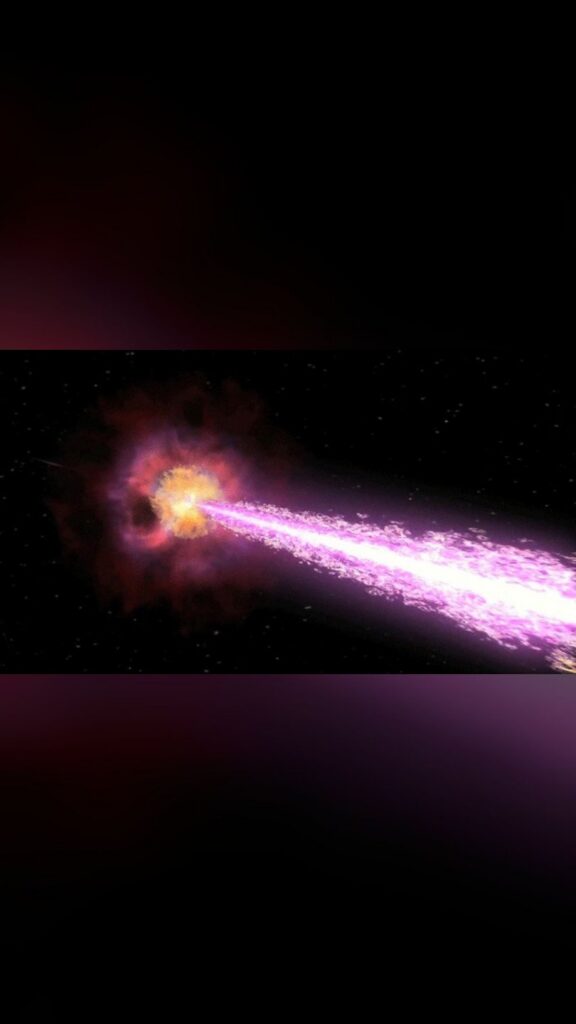 Los brotes de rayos gamma son, según la NASA, explosiones extremadamente energéticas.