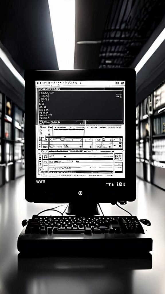 Documentos clasificados en una pantalla con marcas de revisión