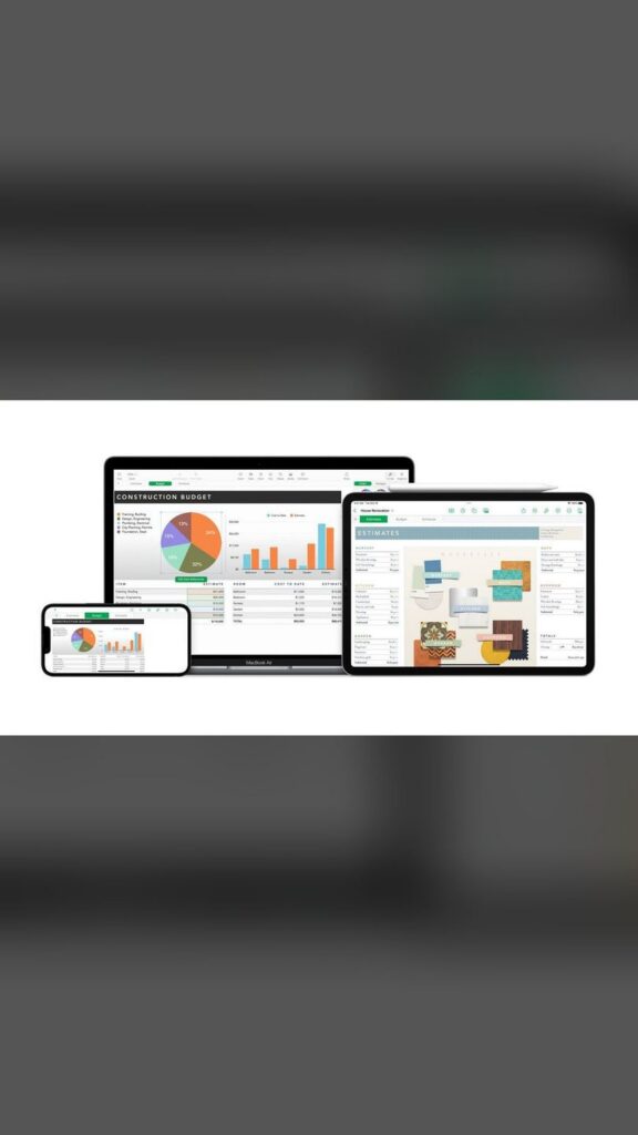 Numbers lets you build beautiful spreadsheets on a Mac, iPad, or iPhone — or on a PC using iWork for iCloud. And it’s compatible with Apple Pencil.