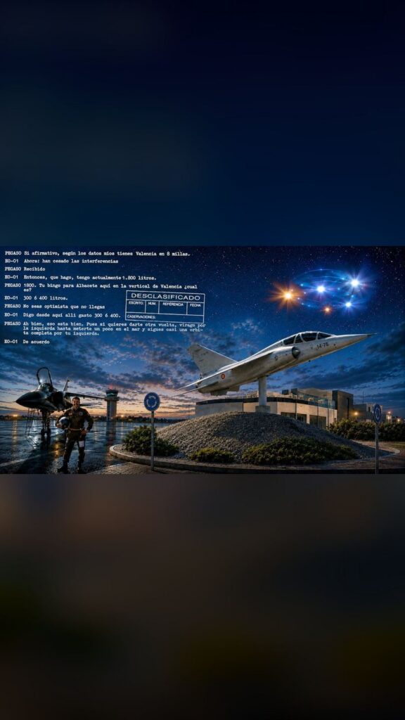 El avión de esta rotonda de Albacete y el caso OVNI más famoso de España: la historia real que aún desconcierta al piloto protagonista - El Digital de Albacete