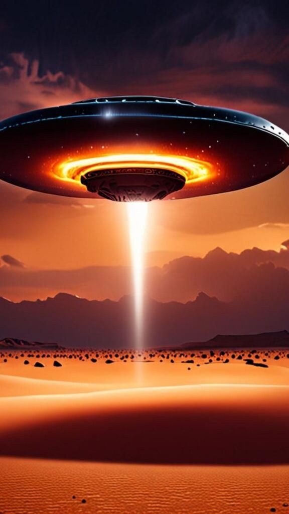 Objeto enigmático sobrevolando el cielo nocturno